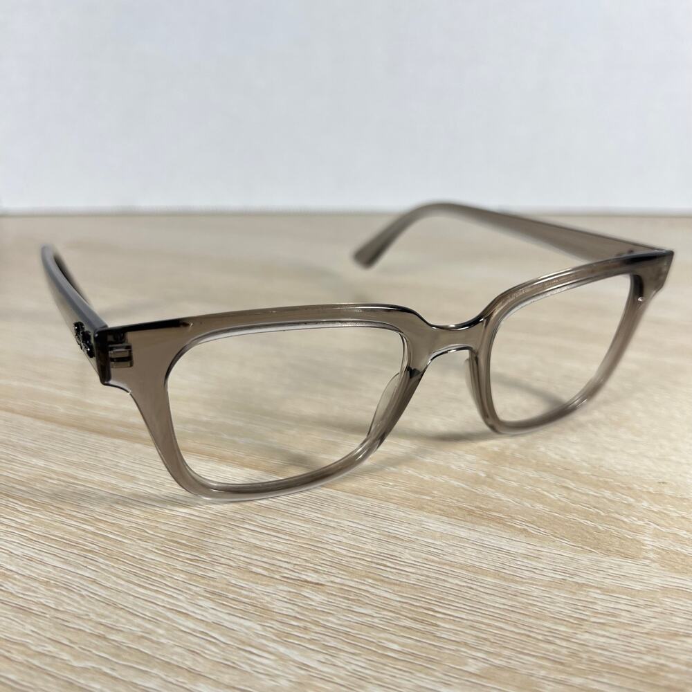 Ray Ban RB4323 6449/71 Eyeglasses Gray Translucent FRAMES ONLY 51-20-150 Italy